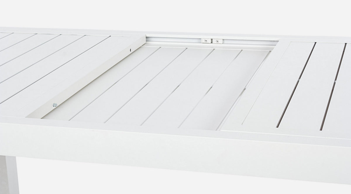 Tavolo all.hilde 160-240x90 bianco ld30