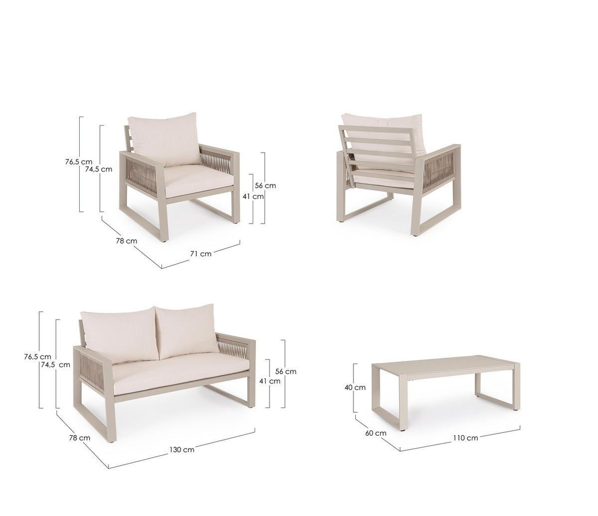 Set4 salotto c-c captiva peyote