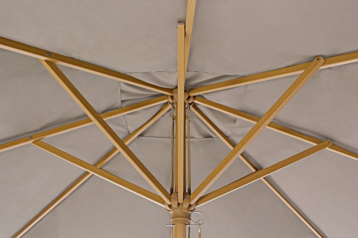 Ombrellone eclipse 3x3 tortora