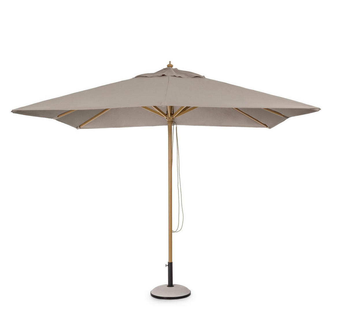Ombrellone eclipse 3x3 tortora
