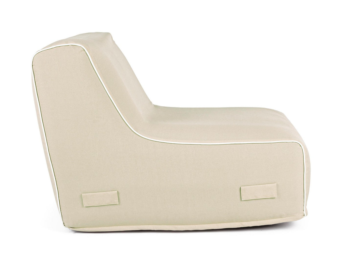 Chaise longue rihanna gonfiabile beige