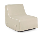 Chaise longue rihanna gonfiabile beige