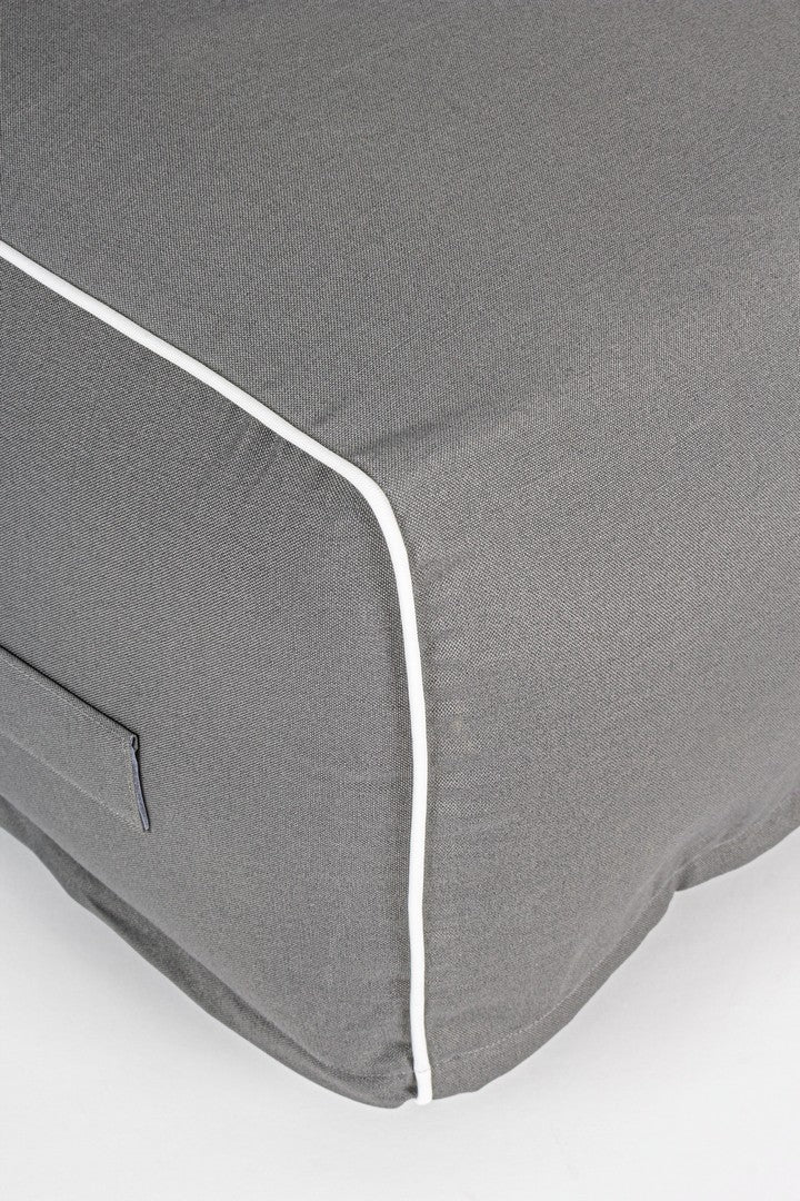 Chaise longue rihanna gonfiabile grigio