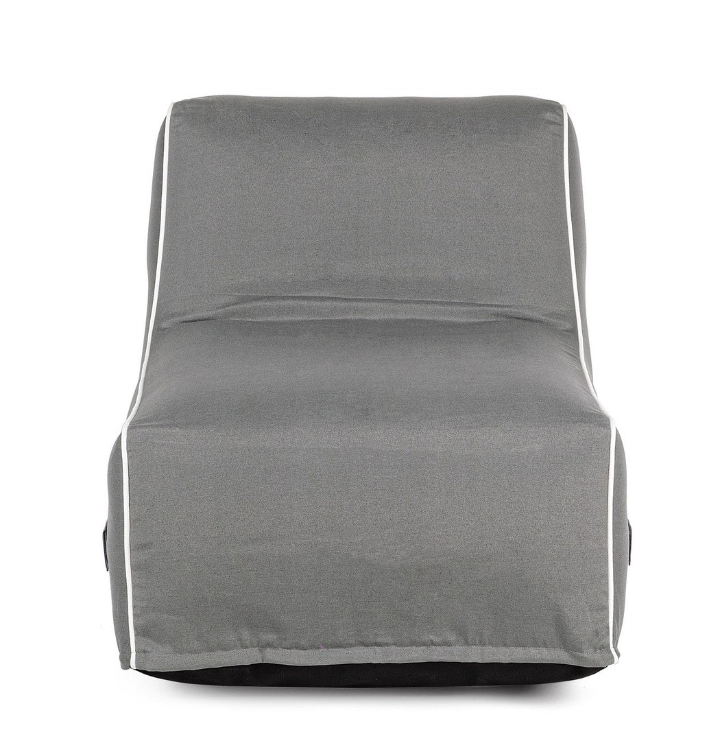 Chaise longue rihanna gonfiabile grigio