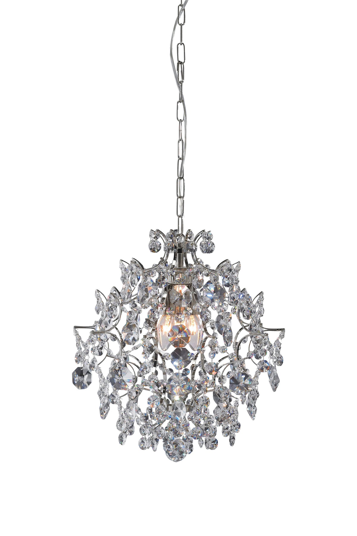 ROSENDAL Lampadario 3L Cromo/MC