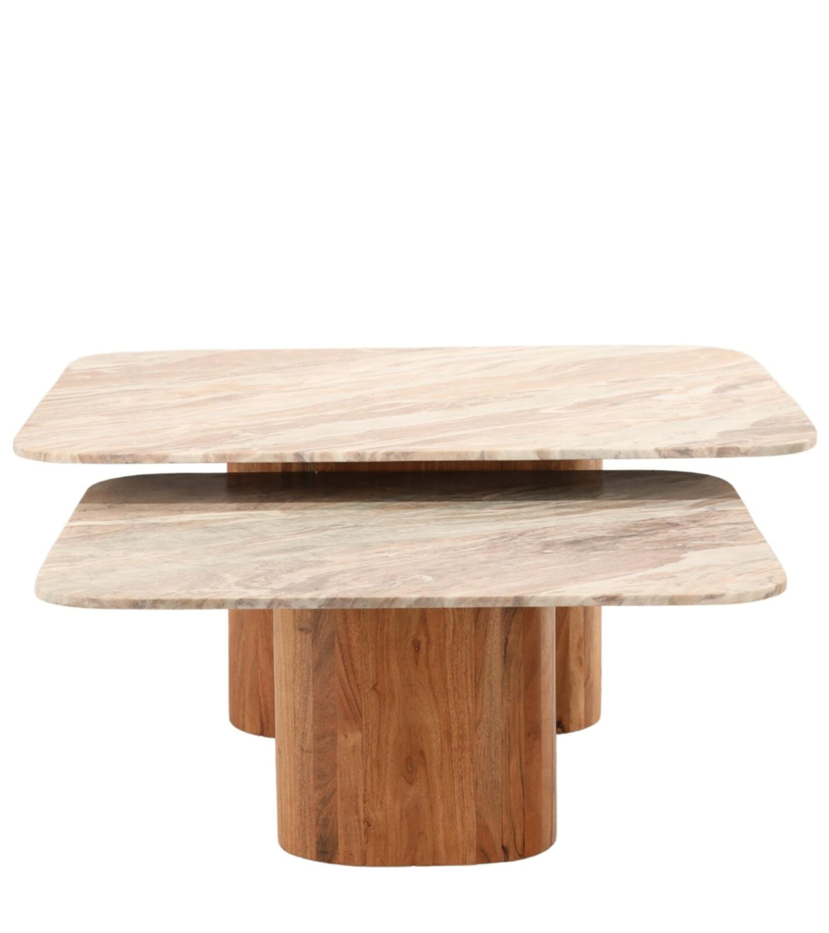 Set di tavolini Bellac S/2 100xH41cm