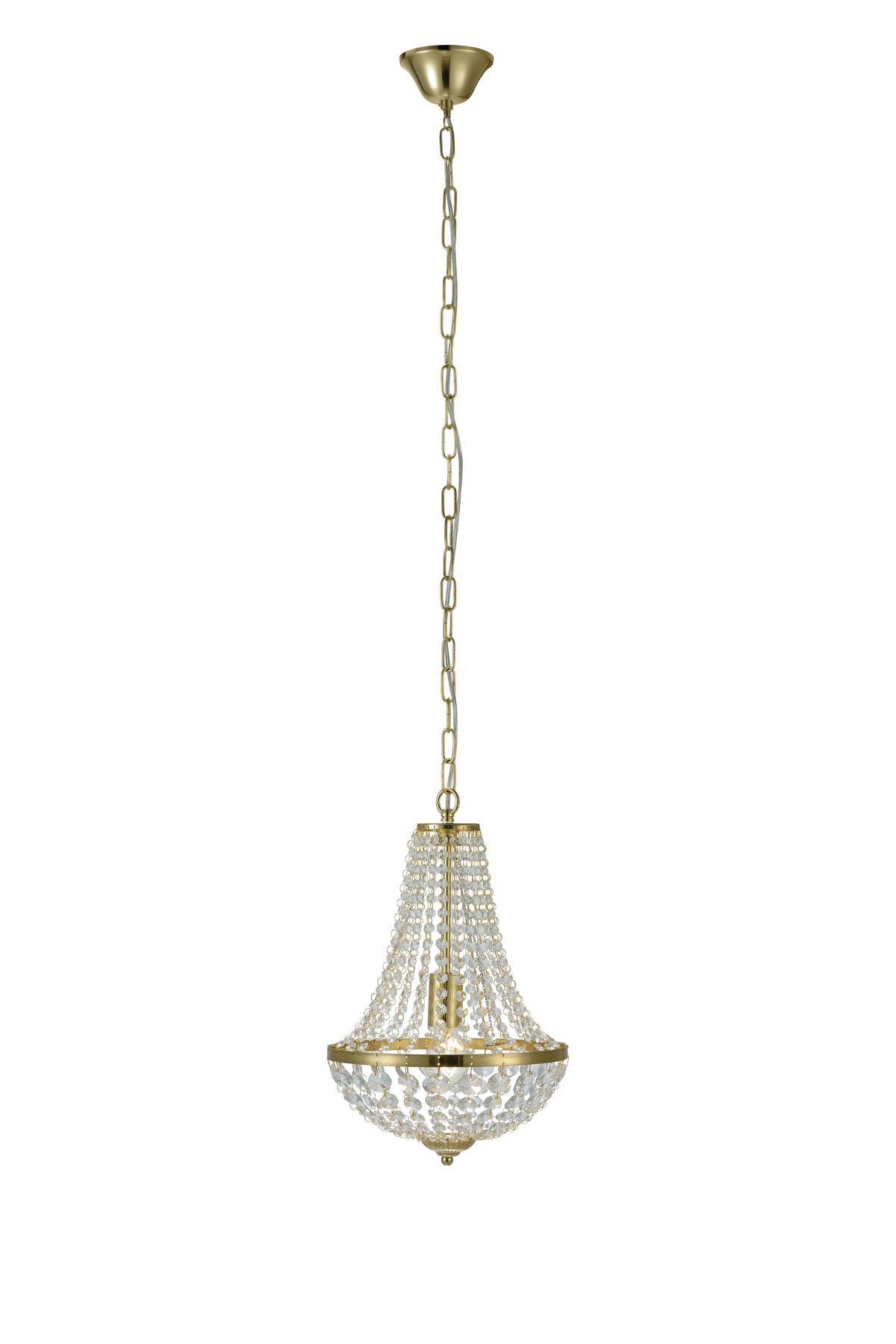 GRÄNSÖ Lampadario 1L 30cm Ottone spazzolato/MC