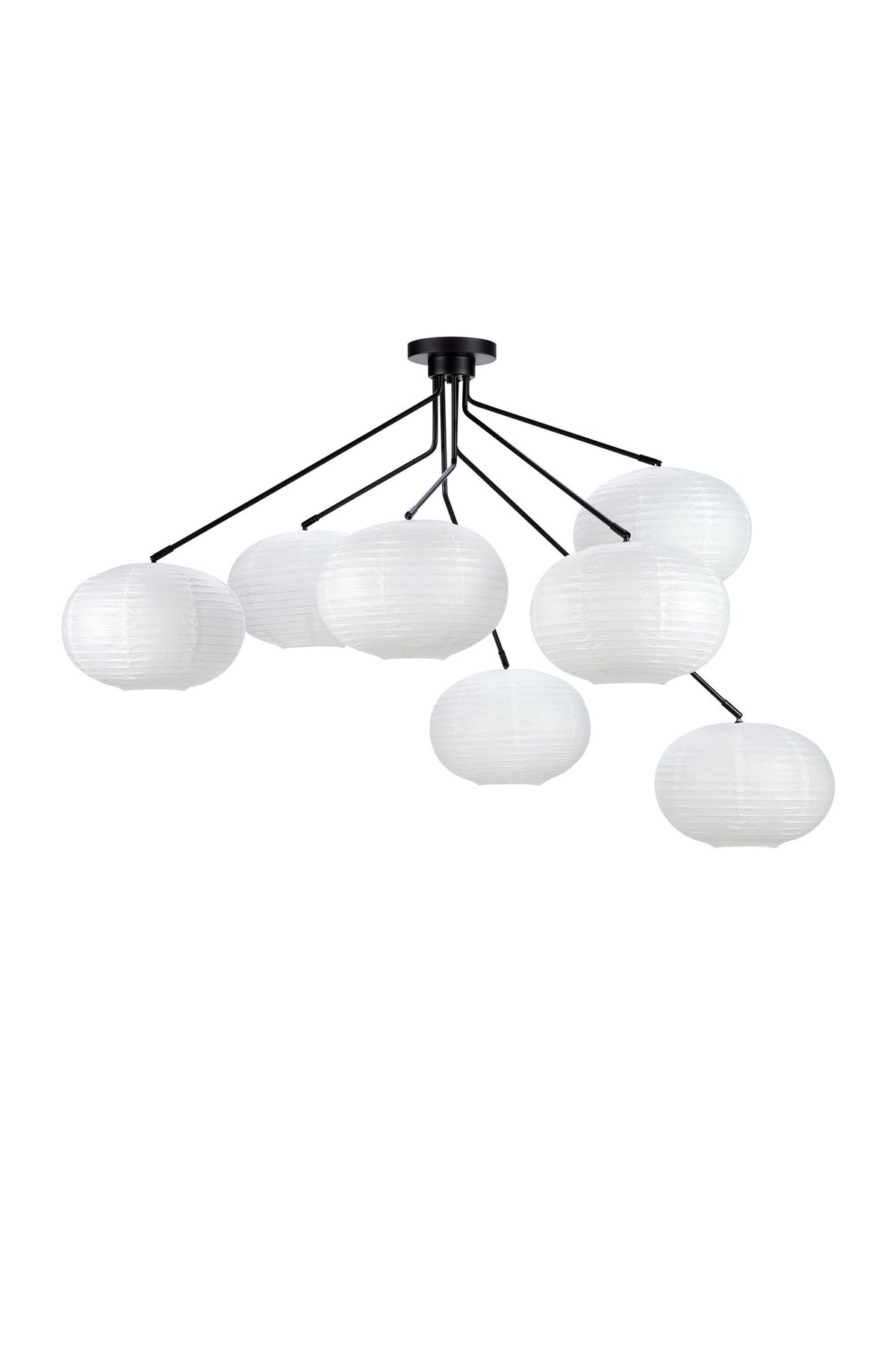 GALAXY Soffitto 7L Nero/Bianco