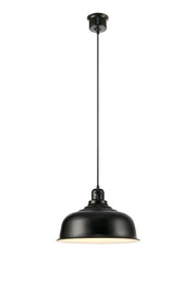 PORT Lampadario 1L Nero Piccolo