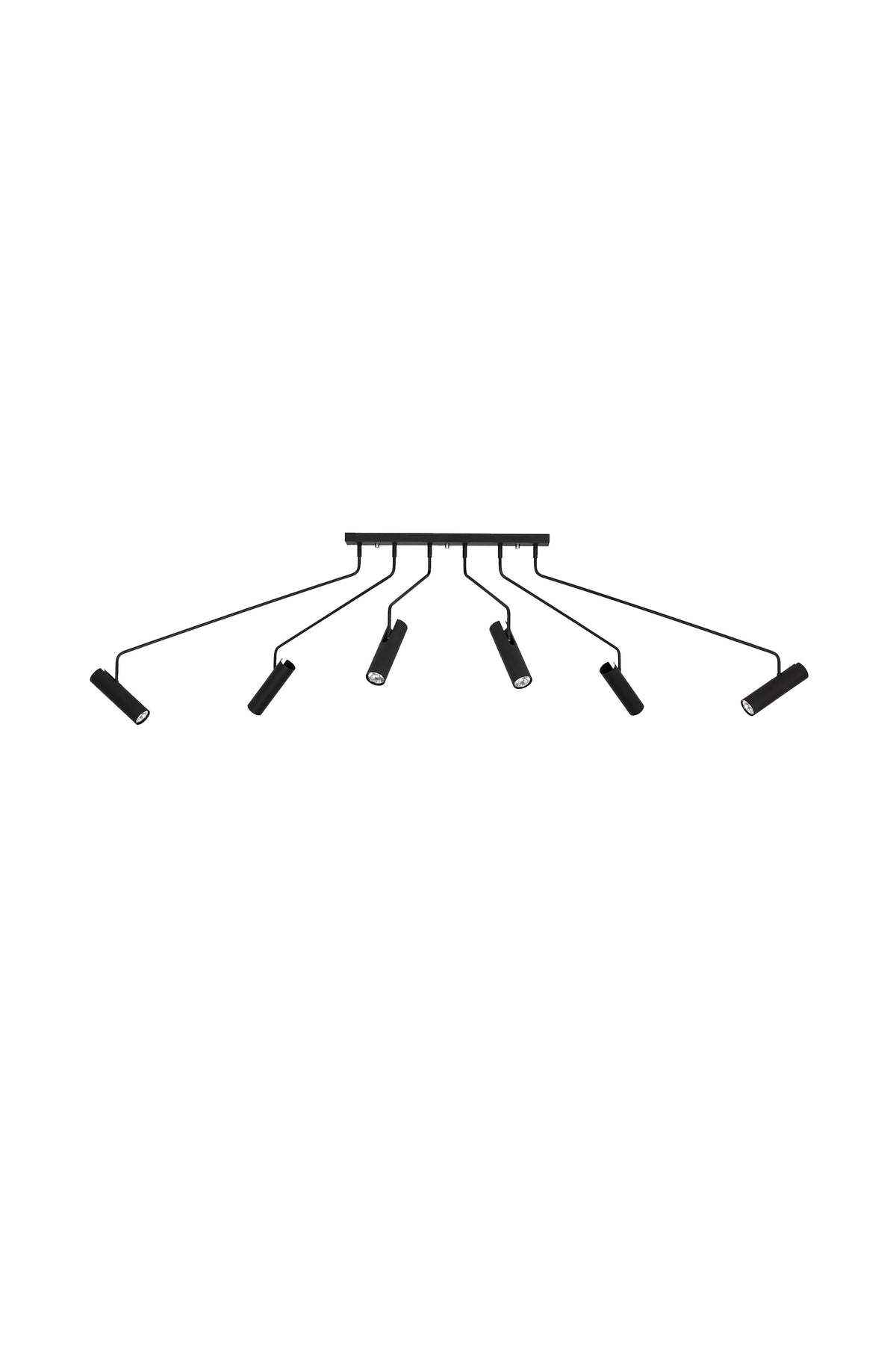 RAMUS Soffitto 6L Nero