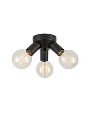 MAZZO Soffitto 3L Nero