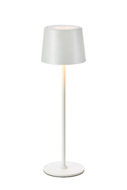 FIORE Ricaricabile Lampada da tavolo Bianco Opaco B/O