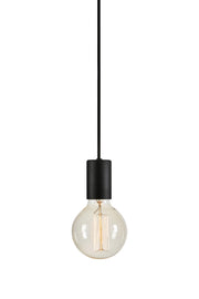 Lampadario CIELO 1L Nero Sabbiato