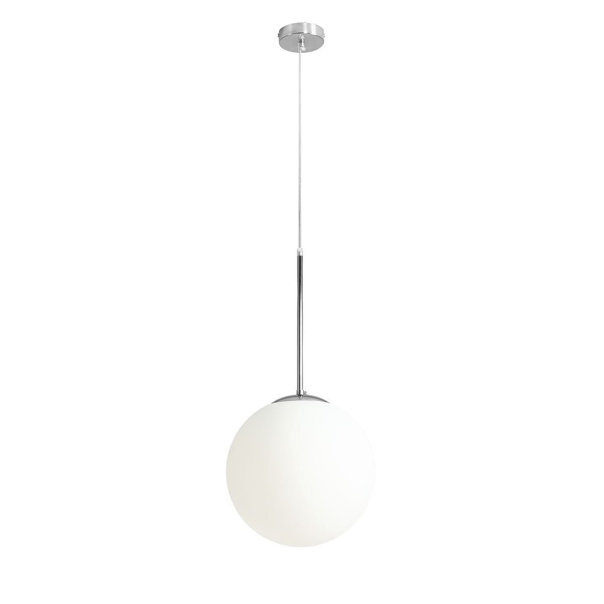 Lampada a sospensione Bosso Medium 30 Cromo Aldex