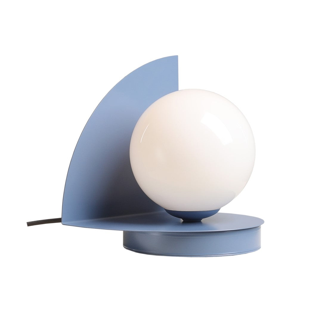 Lampada da tavolo Biurkowa Loop Blu polvere Aldex