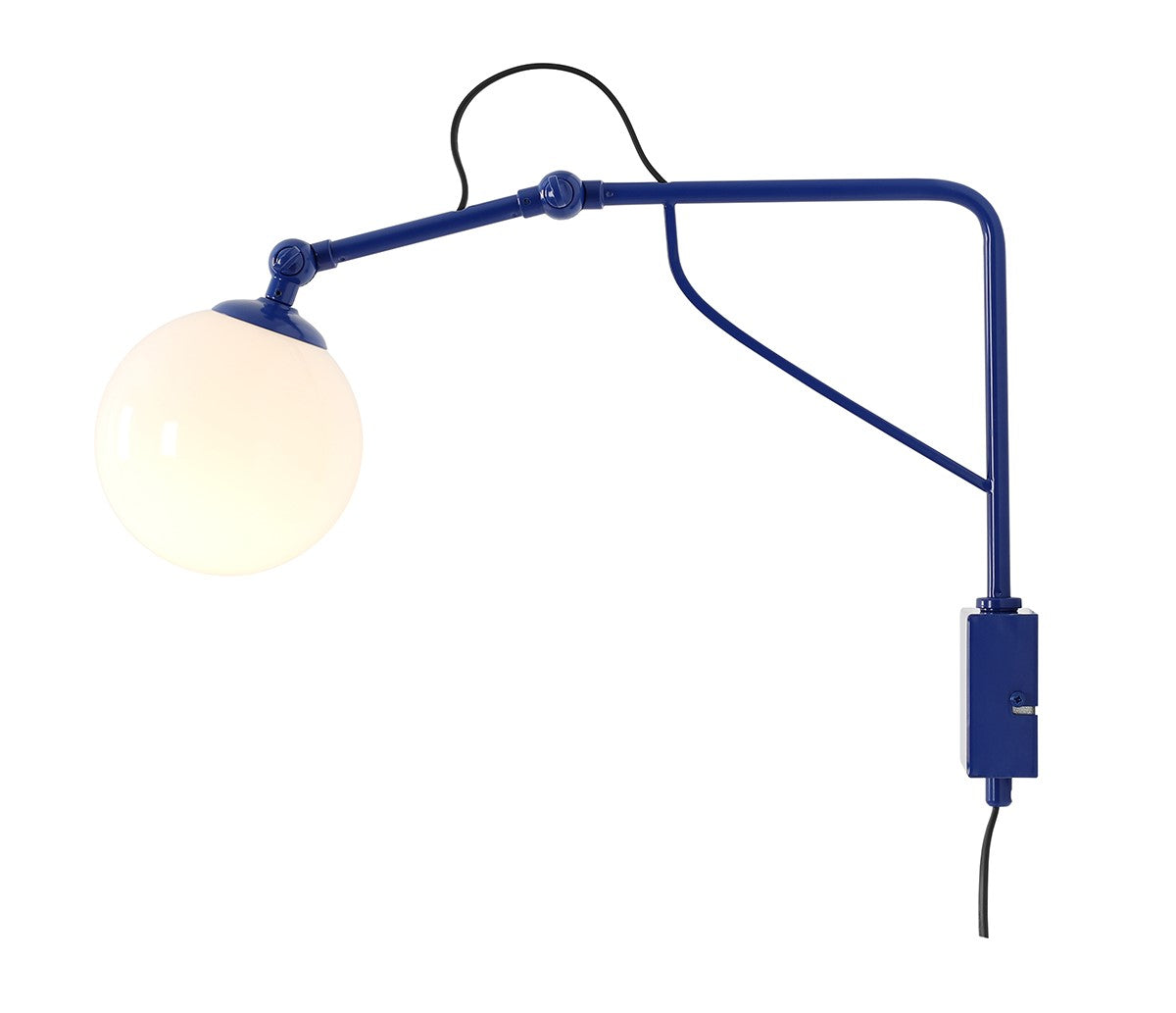 Applique Soho Glass piccolo Cobalto Aldex