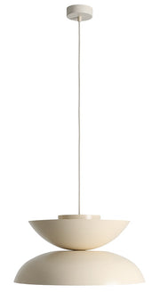 Lampada a sospensione Millo chiaro (47+ 37+ 15) Crema Aldex