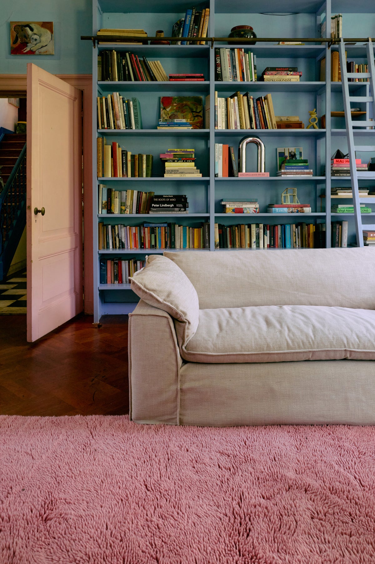 Soffice tappeto rosa (150x240 cm)