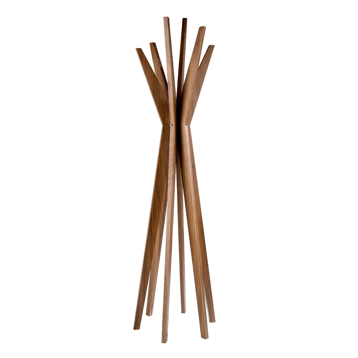 Appendiabiti in legno di noce 0 x 50 x 190 cm