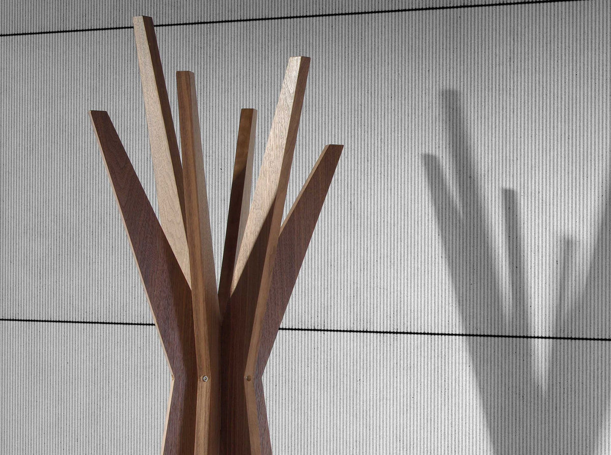 Appendiabiti in legno di noce 0 x 50 x 190 cm