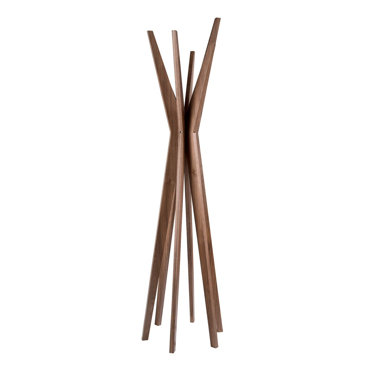 Appendiabiti in legno di noce 0 x 50 x 190 cm