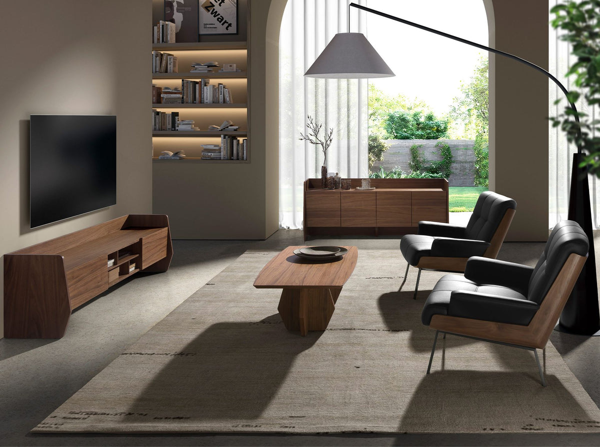 Porta TV in noce