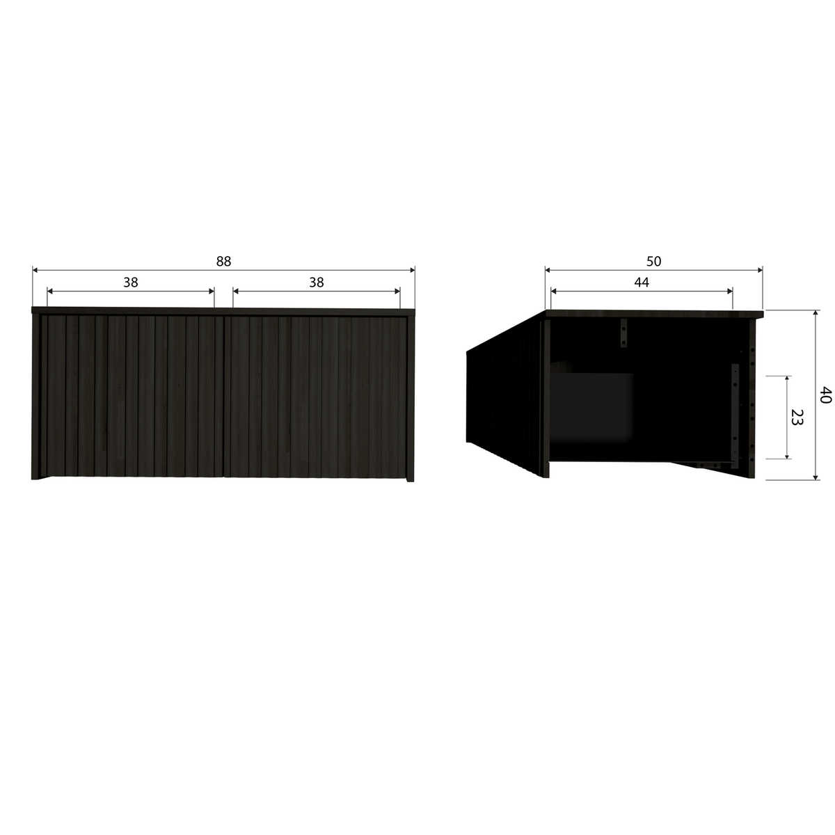Nuovo rotococo bunkbench pine dust