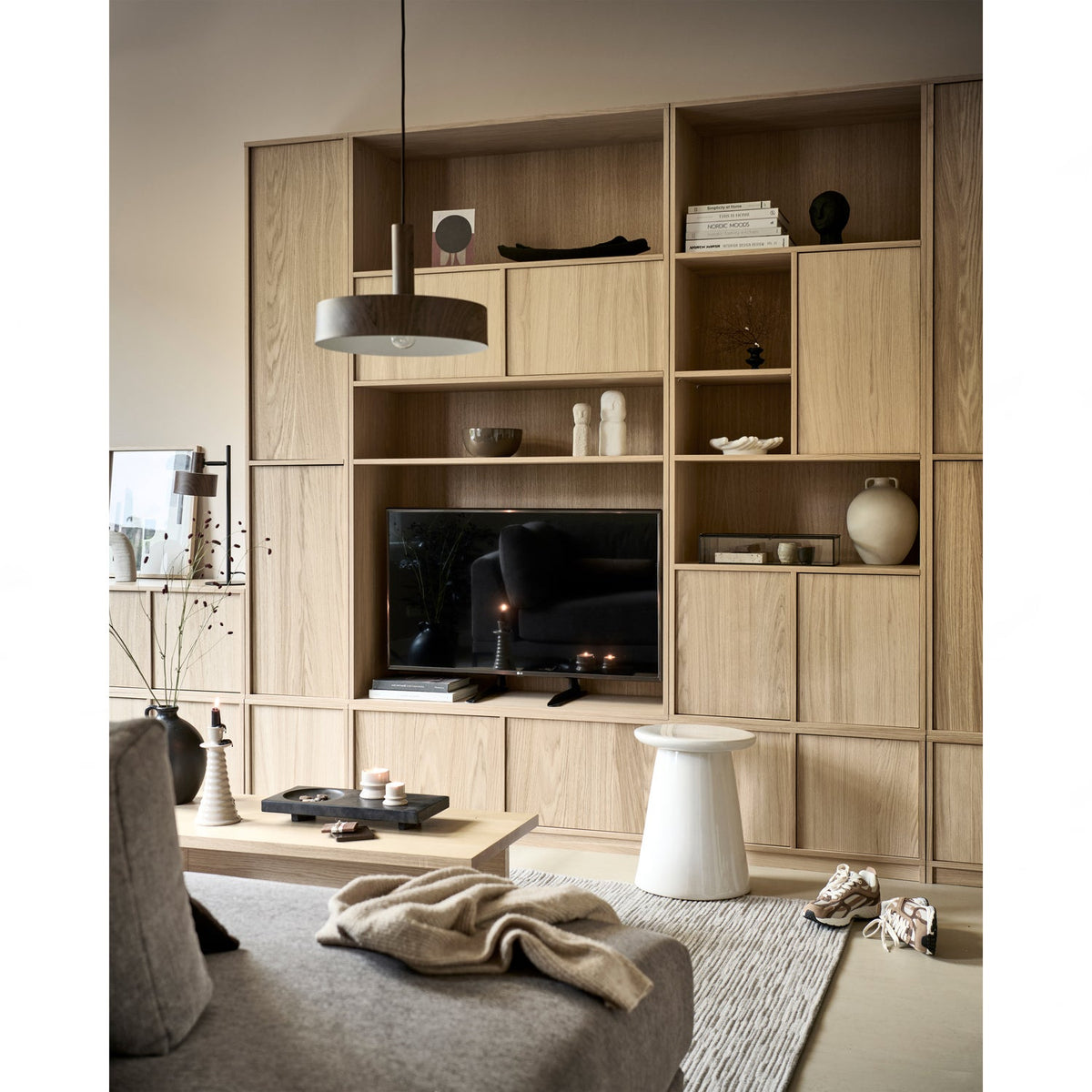 Mobile base modulair 110cm rovere naturale opaco