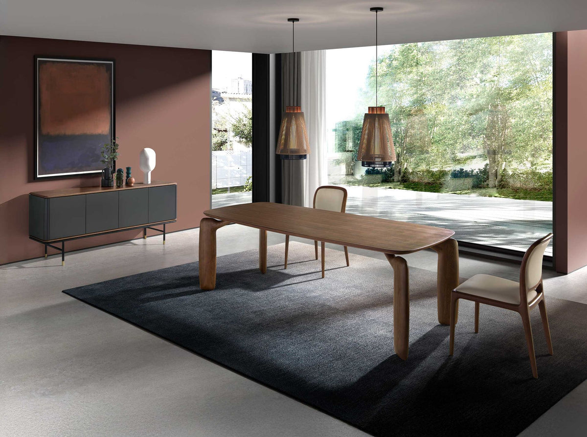 Sedia in similpelle crema