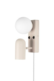 Lampada da parete Doppio