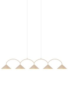 Lampada a sospensione Curve 5