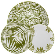 Service de table Jaipur 18 pièces vert sauge