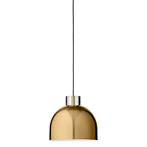Lampada rotonda LUCEO - Oro/Trasparente - AYTM - Ø28xA25,5 CM