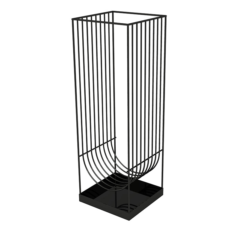 CURVA portaombrelli - Nero - AYTM - L18,4xP18,4xA56 CM