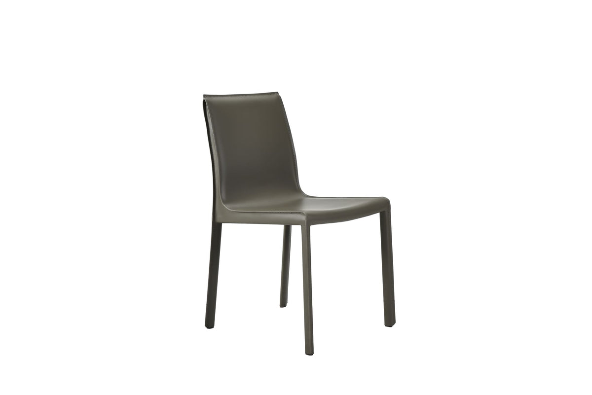 set di 2 sedie da pranzo lusaka grigia