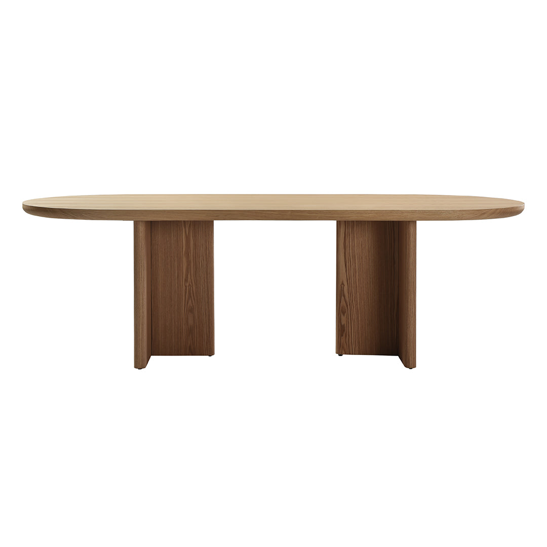 Tavolo magenta frassino naturale opaco 240x100