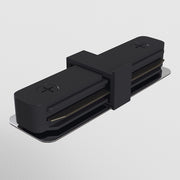 Connettore diritto per binari Unity -  nero TRA001C-11B