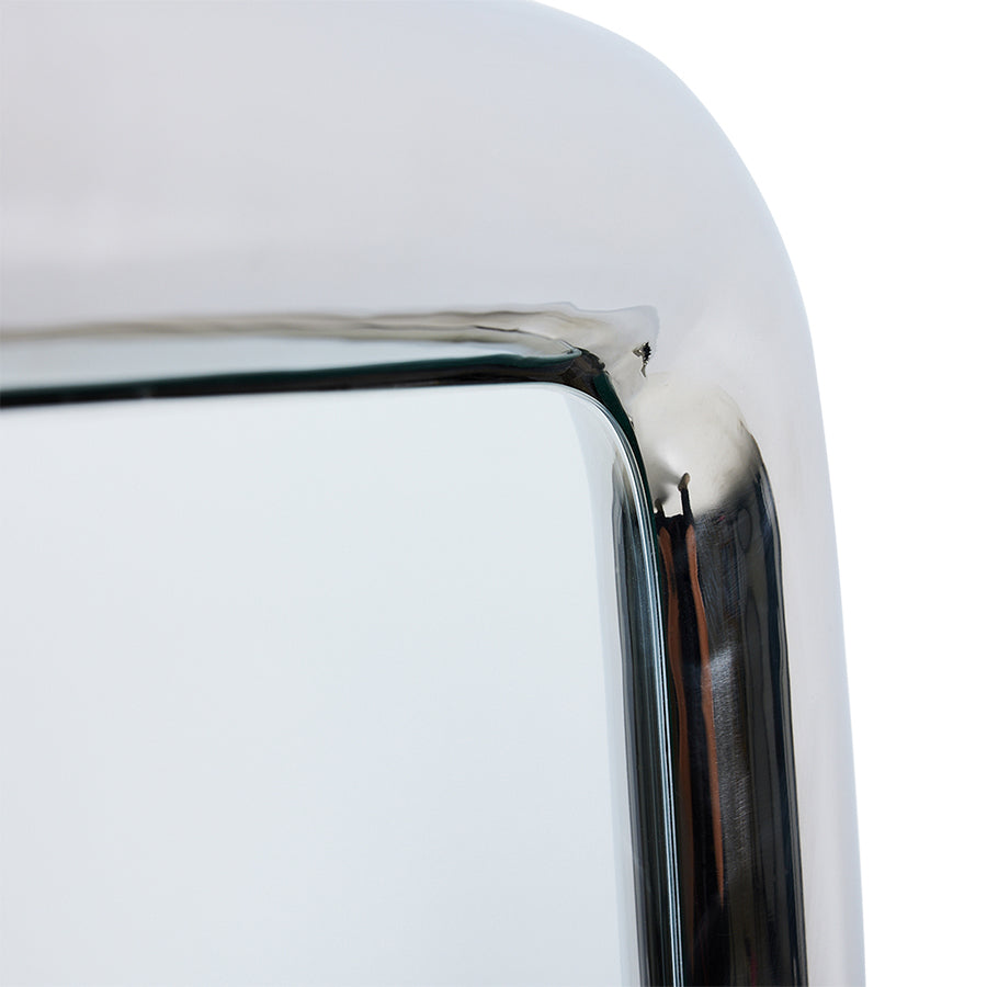 Specchio cromato Chubby