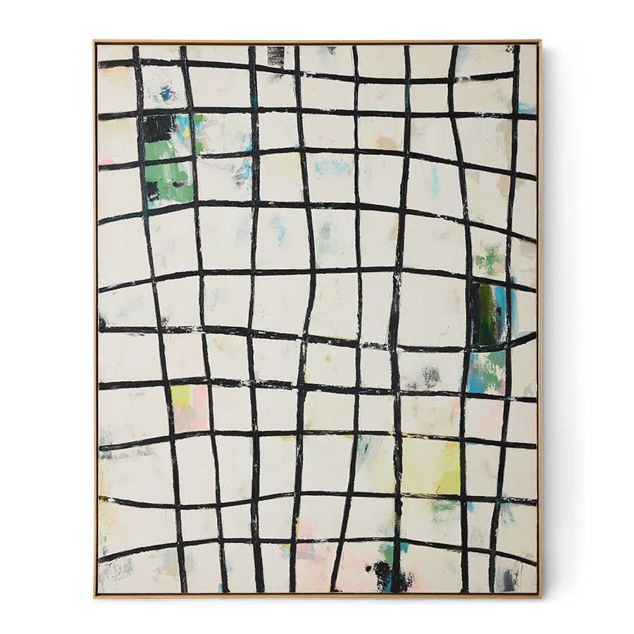 Opera incorniciata Wired (131x163 cm)