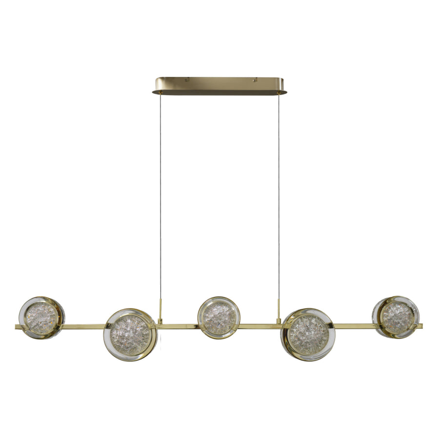 Euforia Pendant Line 5 3-Step Dimm Go - Gold