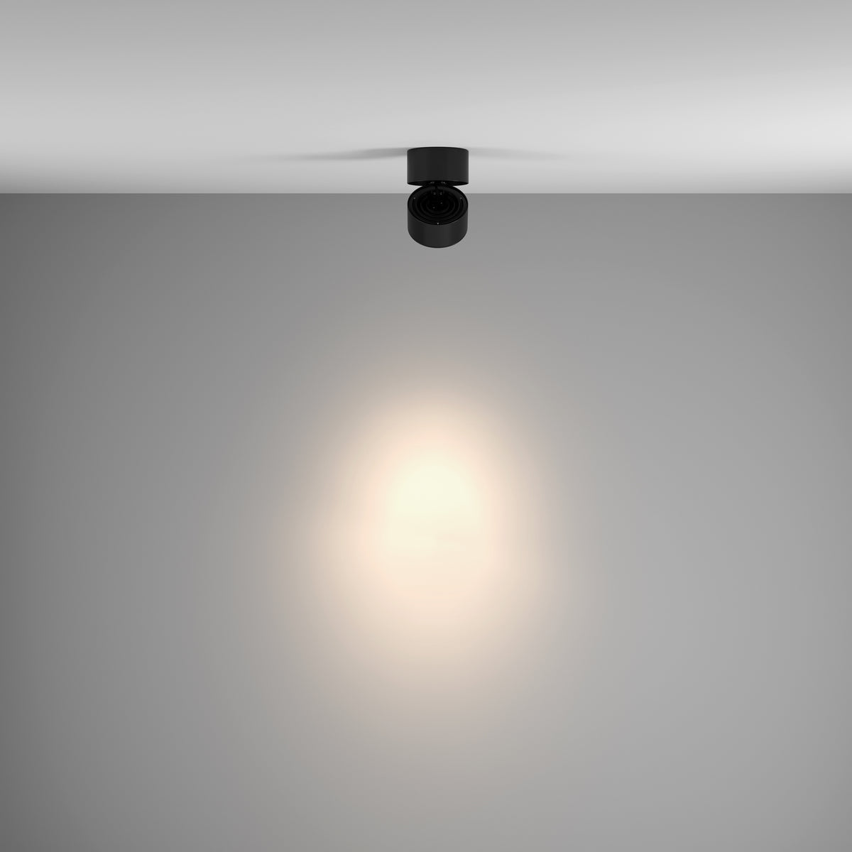 Lampada da soffitto Yin 3000K 1x15W 24° - Maytoni - Nero - C084CL-15W4K-D-B