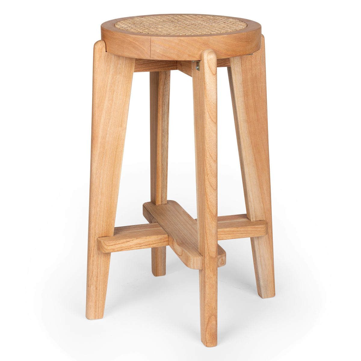 Sgabello Bar Stool Cane DT.W.19 Naturale DETJER