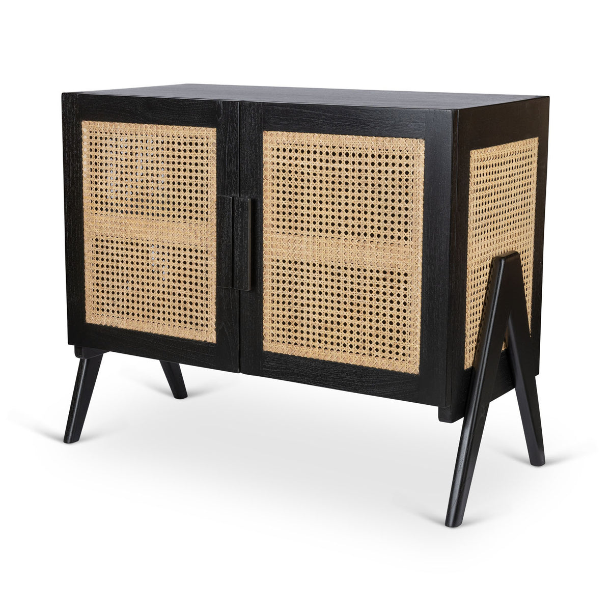 Credenza Storage Dressoir Henriette - Charcoal Black - Pierre Jeanneret Edition