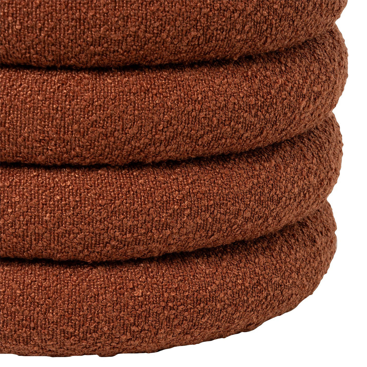 Pouff harry in terracotta
