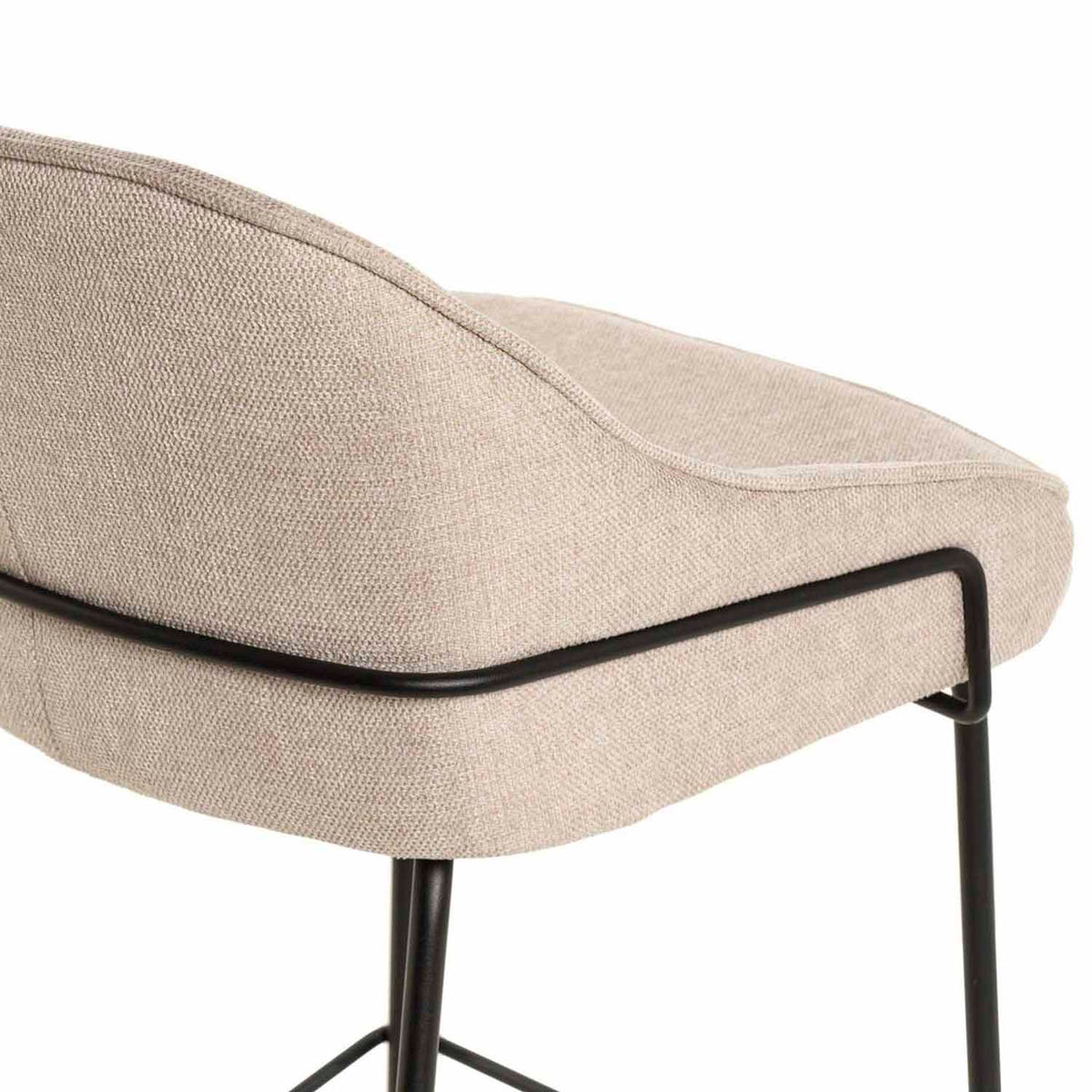 Sgabello louis beige