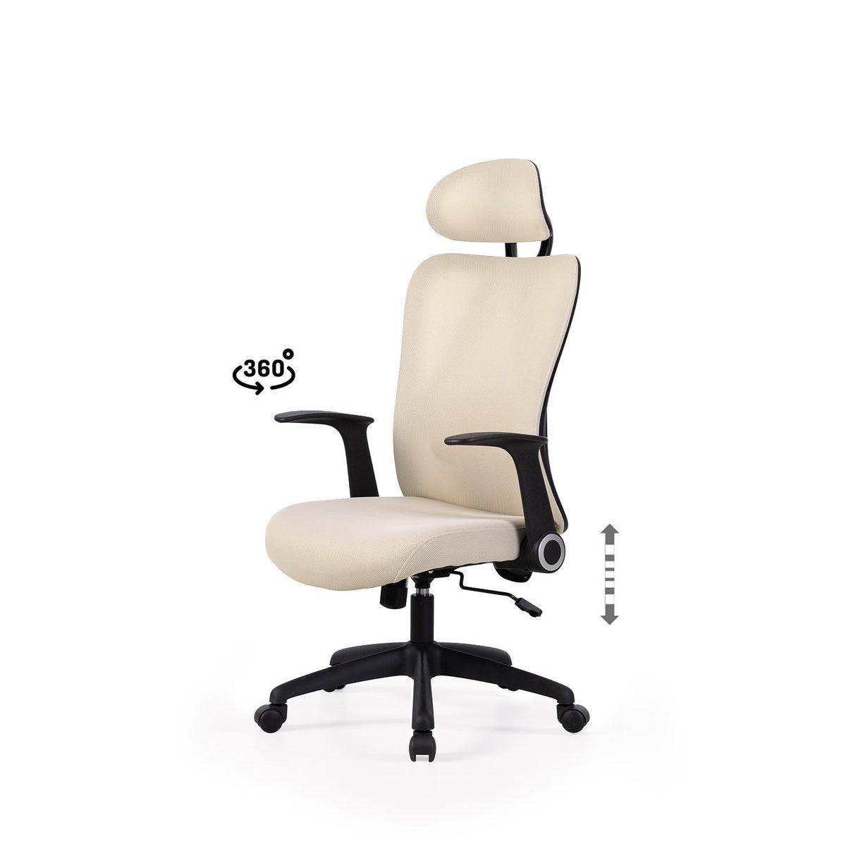 Sedia da ufficio MONTREAL - Beige