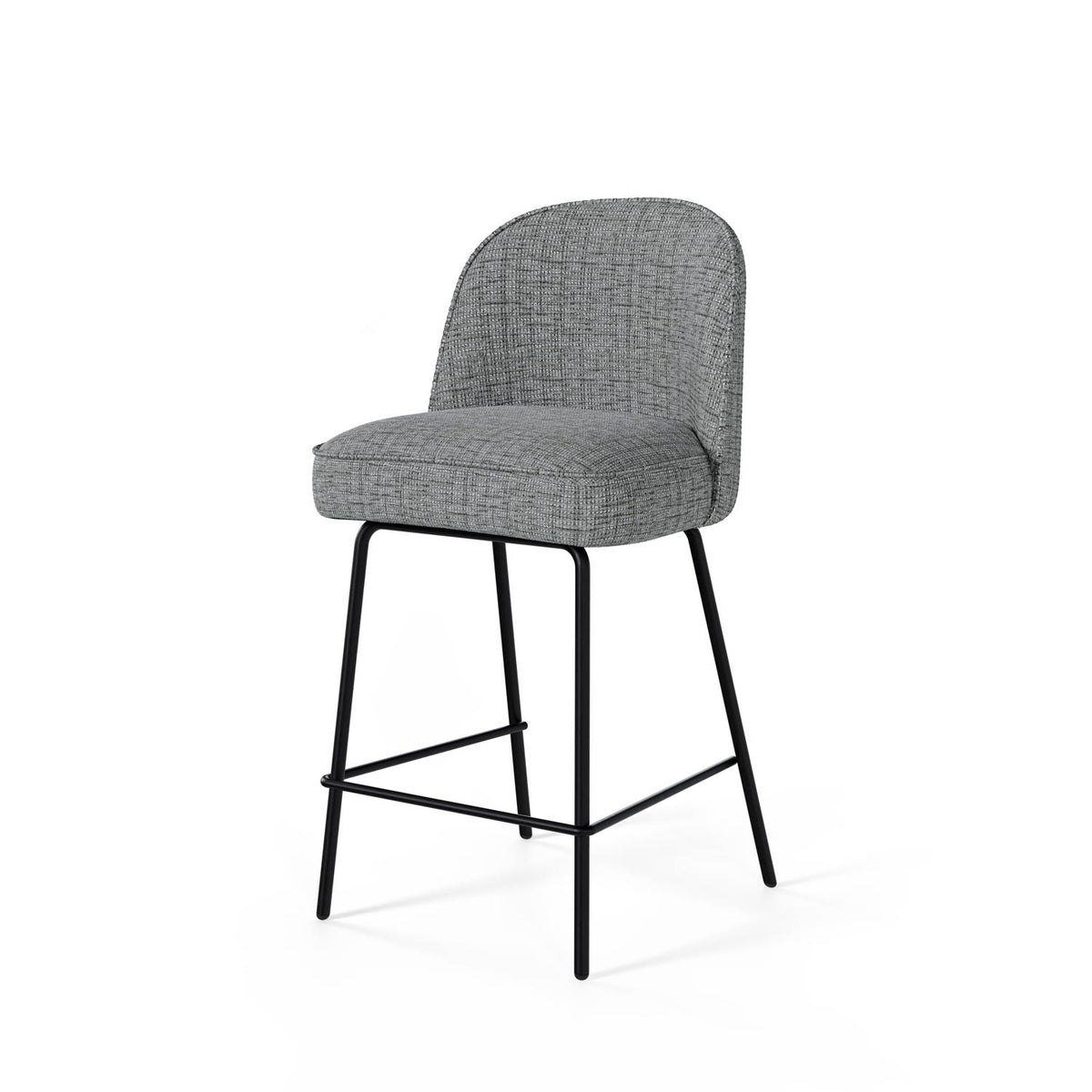 Sgabello nelson grigio chiaro
