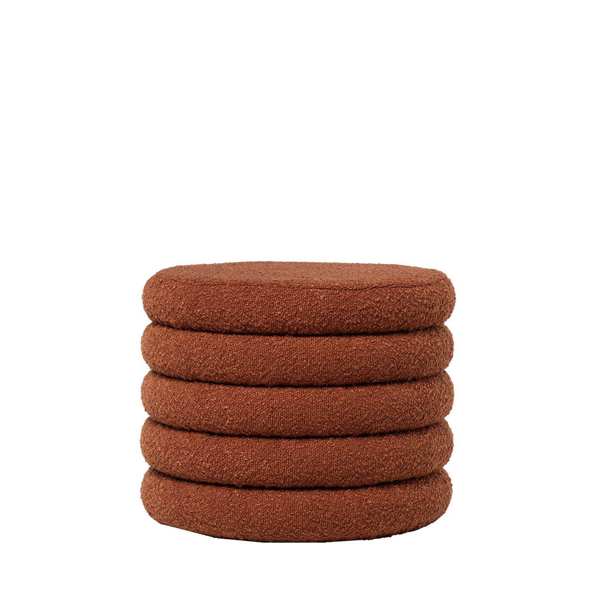 Pouff harry in terracotta