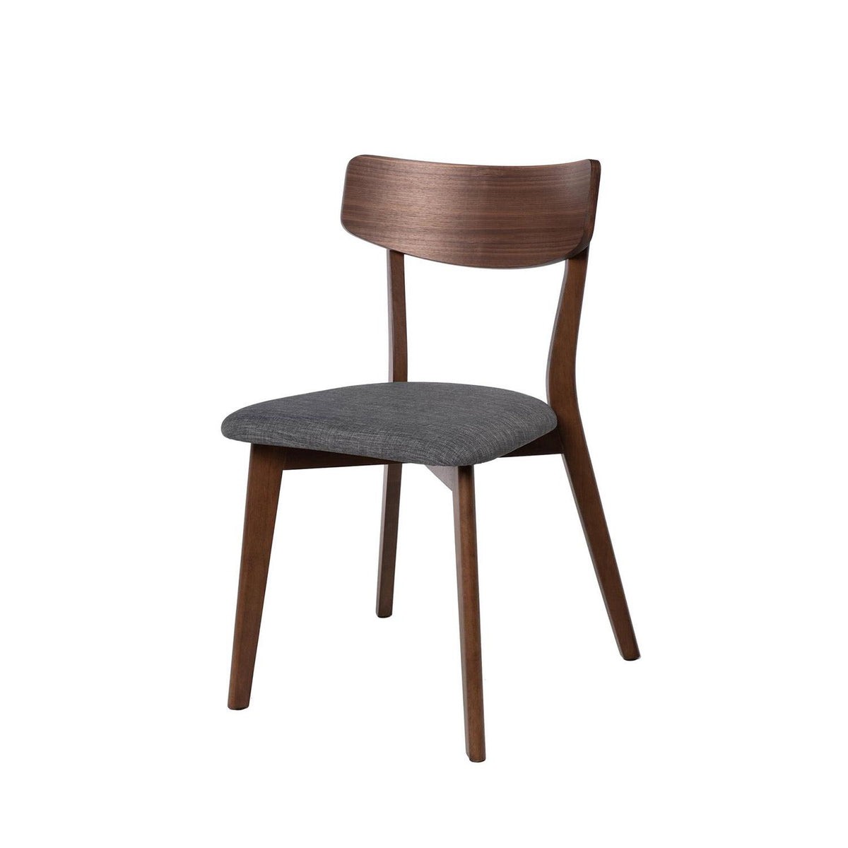 Sedia keira noce grigio scuro