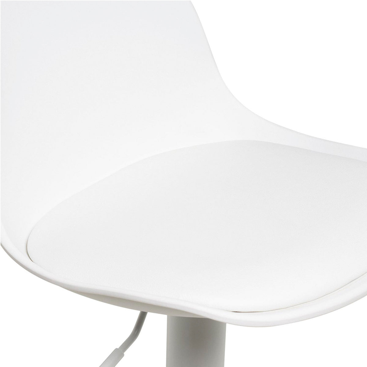 Sgabello sadie bianco
